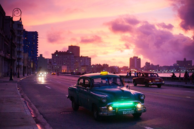 车 日出 哈瓦那 - 上的免费照片