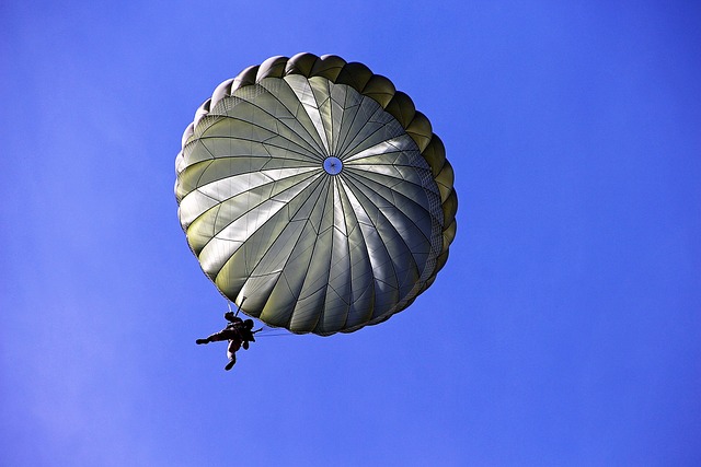 跳伞者 降落伞 士兵 - 上的免费照片
