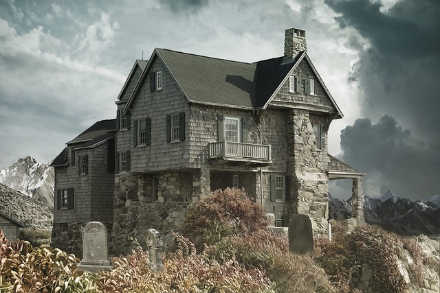 房子 公墓 鬼的屋 - 上的免费照片