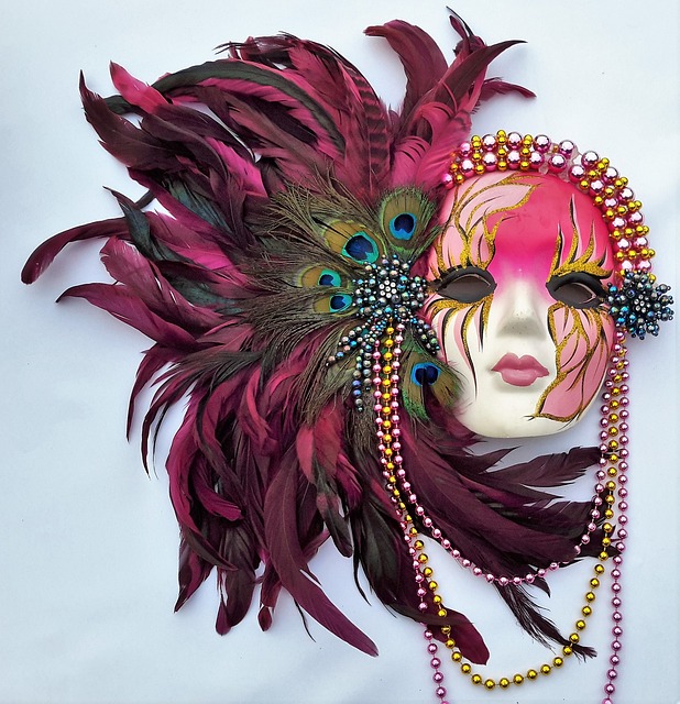 玛迪Gras 狂欢节 面具 - 上的免费照片