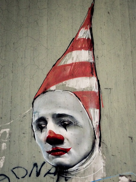 涂鸦 小丑 脸 - 上的免费照片
