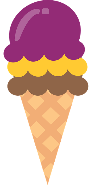 蛋卷冰淇淋 甜点 锥体 - 免费矢量图形
