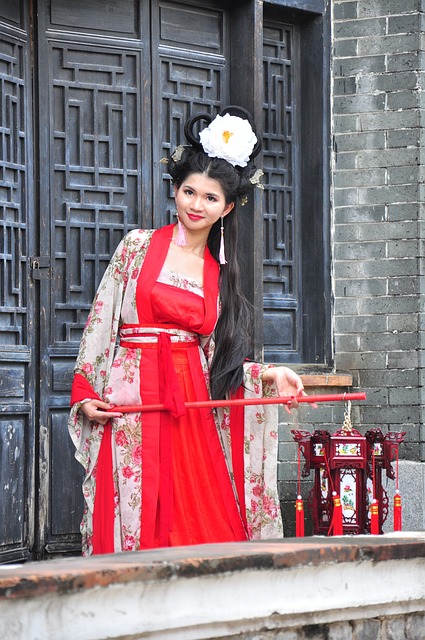 中国的女人 中国女人的灯笼 - 上的免费照片