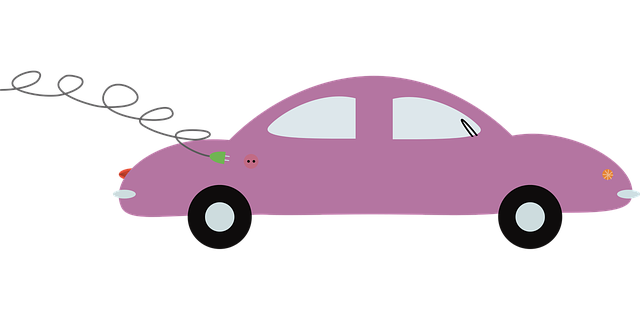 电动汽车 E-车 电子-机动性 - 免费矢量图形