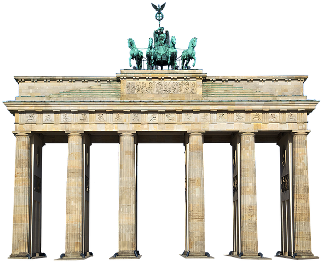 勃兰登堡门 孤立 柏林 - 上的免费图片