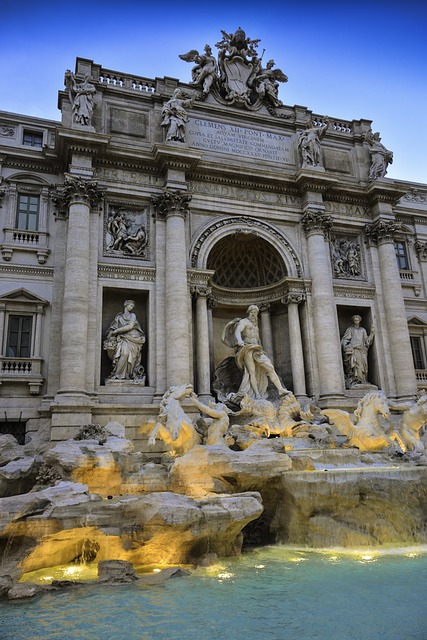 喷泉 Di Roma 特雷维 - 上的免费照片