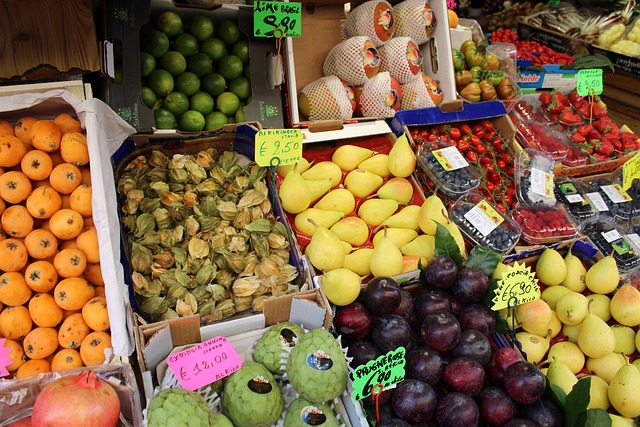 水果 市场 蔬菜水果 - 上的免费照片