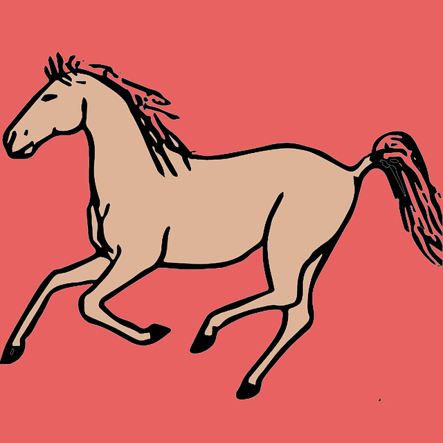 马 素描本 画 - 上的免费图片