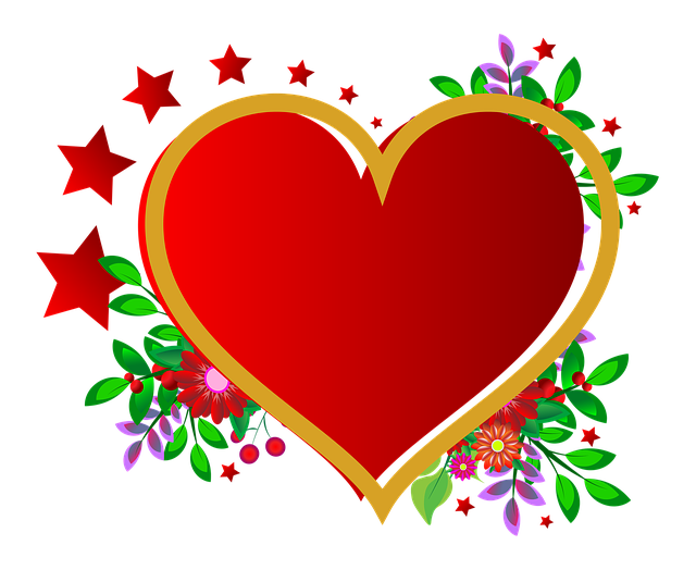 相框 一个心脏 红色的 - 上的免费图片