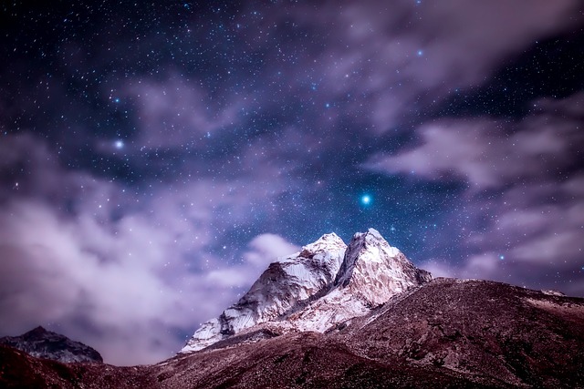 喜马拉雅山 山 星星 - 上的免费照片