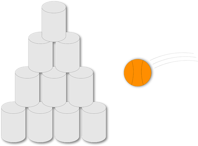 投掷罐 游戏 抽奖活动 - 免费矢量图形
