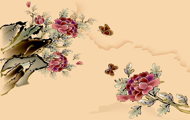 Flower 国画 - 上的免费图片
