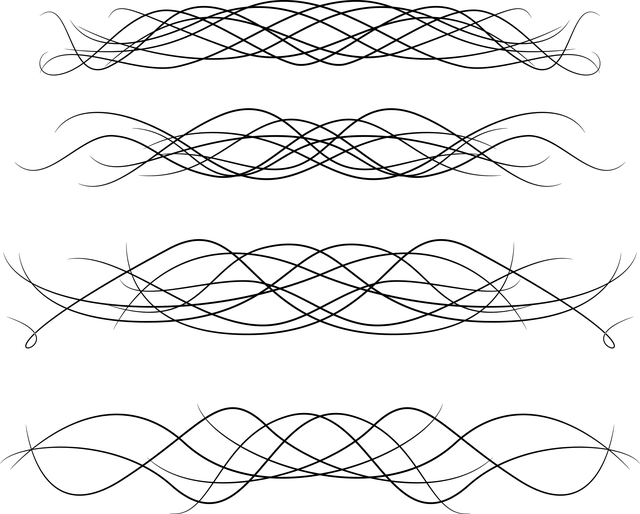 分隔线 分隔器 矢量 - 免费矢量图形