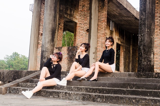 女孩 排序 行列 - 上的免费照片