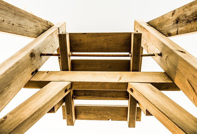 木头 几何学 海滩 - 上的免费照片