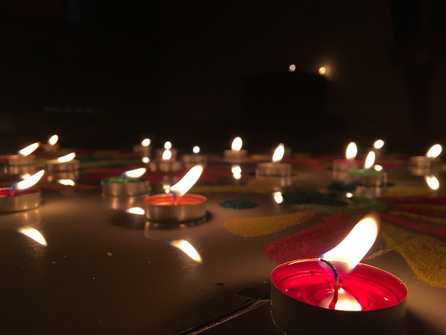 火焰 排灯节 Rangoli - 上的免费照片