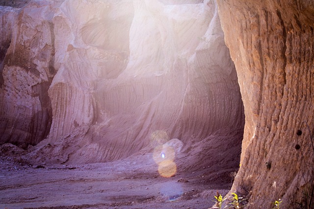 耀斑 采石场 岩石 - 上的免费照片