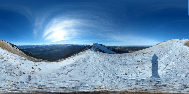 冬天 全景 山 - 上的免费照片