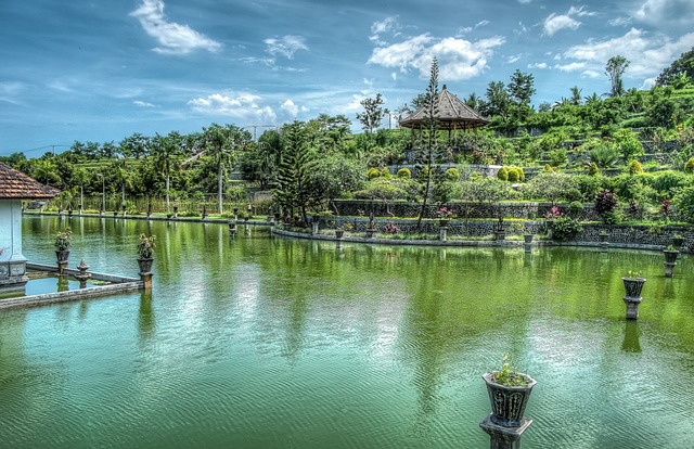 水上花园 巴厘岛 国王的水花园 - 上的免费照片