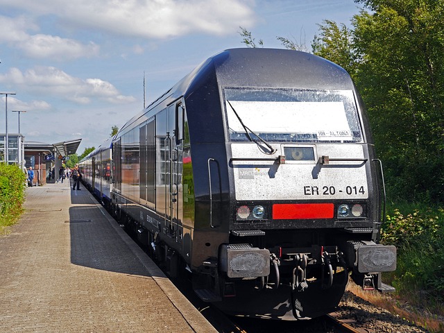 区域列车 汉堡汉堡 胡苏姆火车站 - 上的免费照片