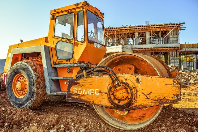 压路机 重型机器 建造 - 上的免费照片