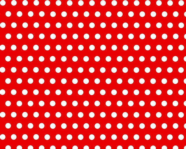 模式 痣 红色背景 - 上的免费图片