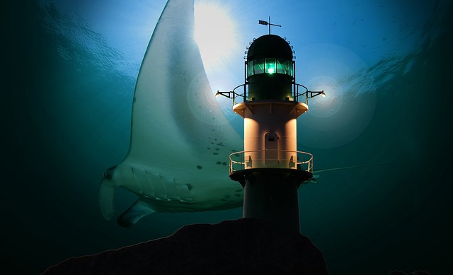 灯塔 信标 海洋 - 上的免费图片
