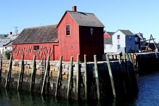 马萨诸塞州罗克波特 渔夫 窝棚 - 上的免费照片