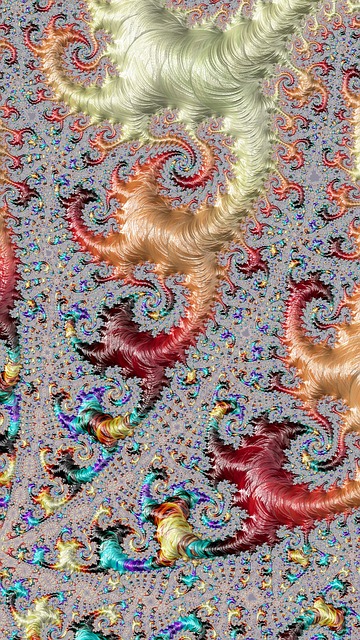 分形 艺术品 设计 - 上的免费图片