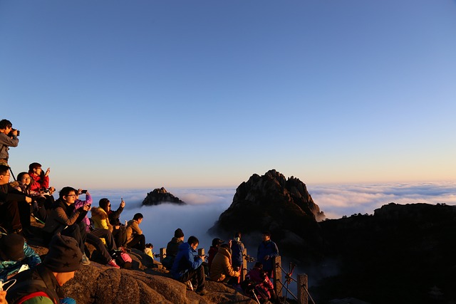 Mountain Huangshan China Sights - 上的免费照片