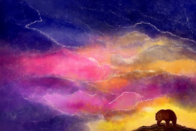 熊 天空 夜晚 - 上的免费照片