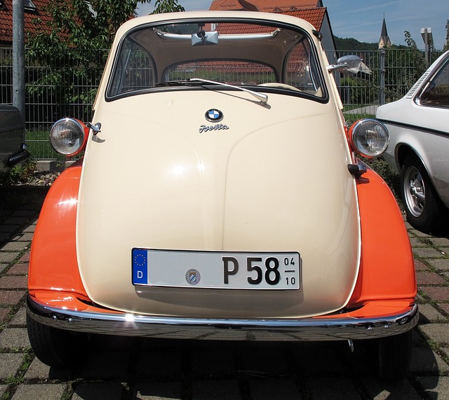 古董车 宝马Isetta Isetta - 上的免费照片