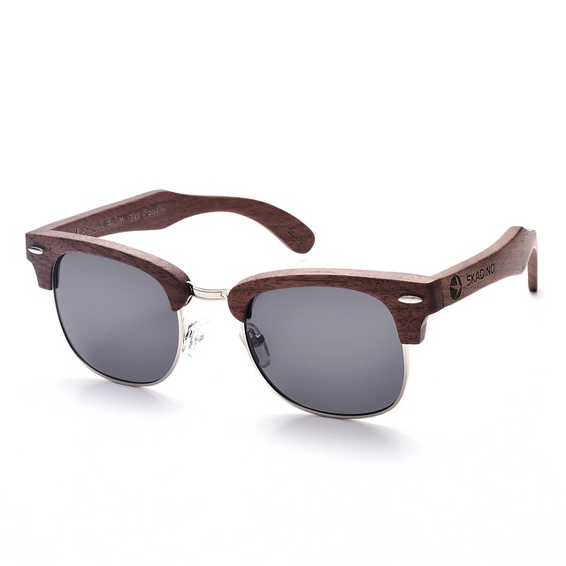 Wood Sunglasses Clubmaster - 上的免费照片