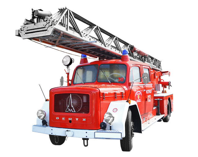 孤立 Magirus-Deutz 转台阶梯Magirus - 上的免费照片