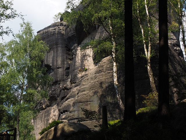 Frienstein 易北河砂岩 远足 - 上的免费照片