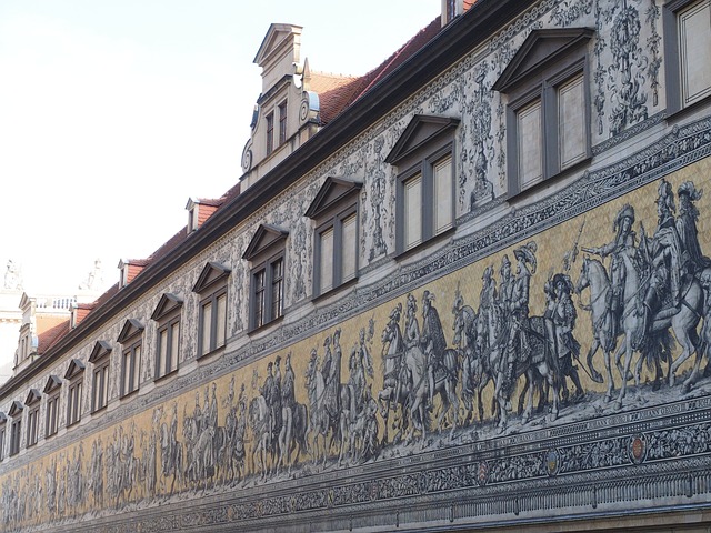 王子火车 德累斯顿 壁画 - 上的免费照片