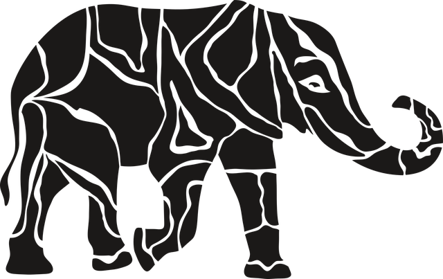 大象 动物 喇叭 - 免费矢量图形