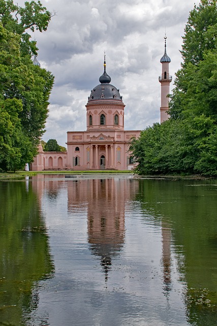 红色清真寺 宫廷花园 Schwetzingen - 上的免费照片