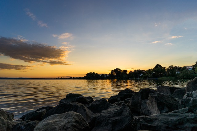 日落 康斯坦茨湖 自然 - 上的免费照片