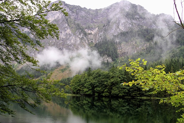 湖 山 多雾路段 - 上的免费照片