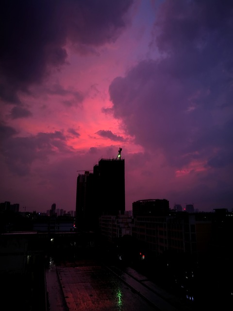 雨 火烧云 - 上的免费照片