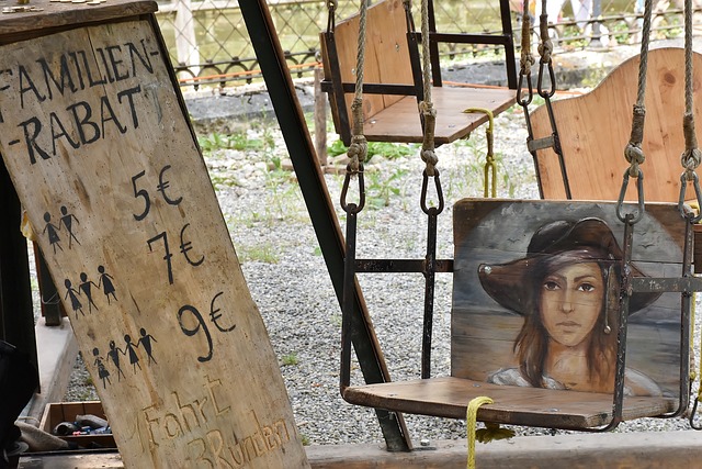 Kettenkarusell 怀旧 老的 - 上的免费照片