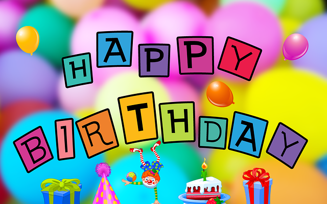 生日 生日快乐 气球 - 上的免费图片