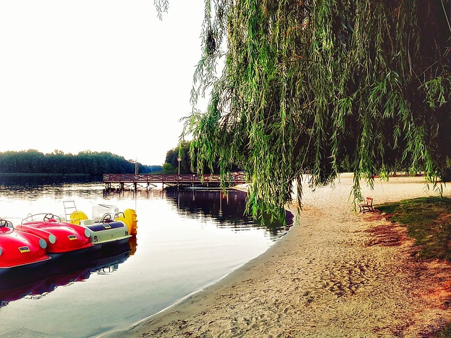 湖 西 日落 - 上的免费照片