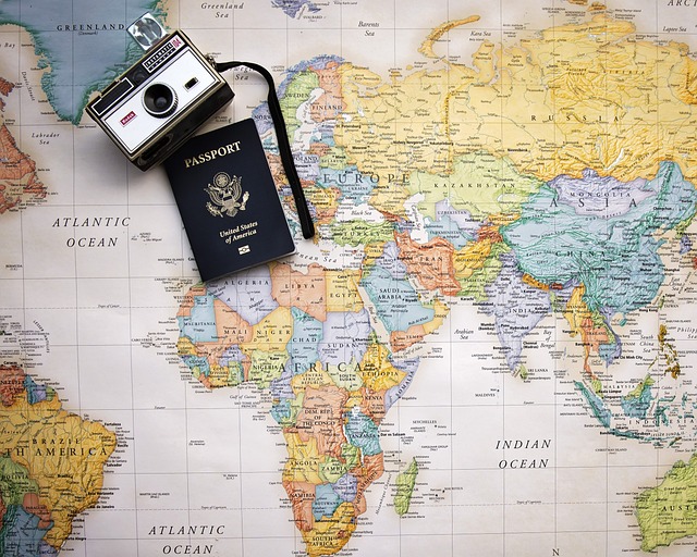 护照 地图 世界 - 上的免费照片