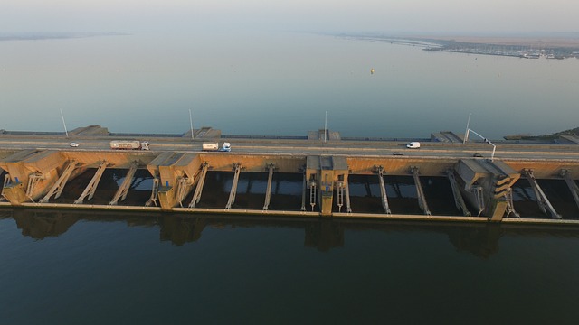 坝 Haringvllietdam Delta Works Stad - 上的免费照片