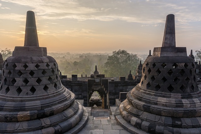 印度尼西亚 寺庙 Borodundur - 上的免费照片
