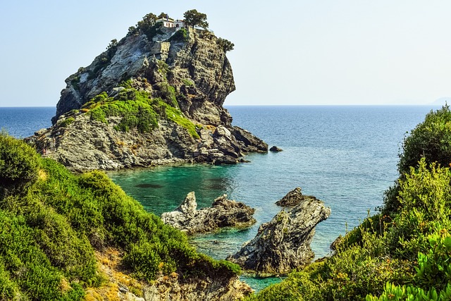 希腊 Skopelos Kastri - 上的免费照片