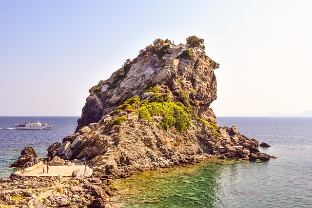 希腊 Skopelos Kastri - 上的免费照片