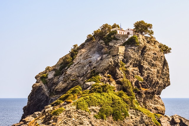 希腊 Skopelos Kastri - 上的免费照片